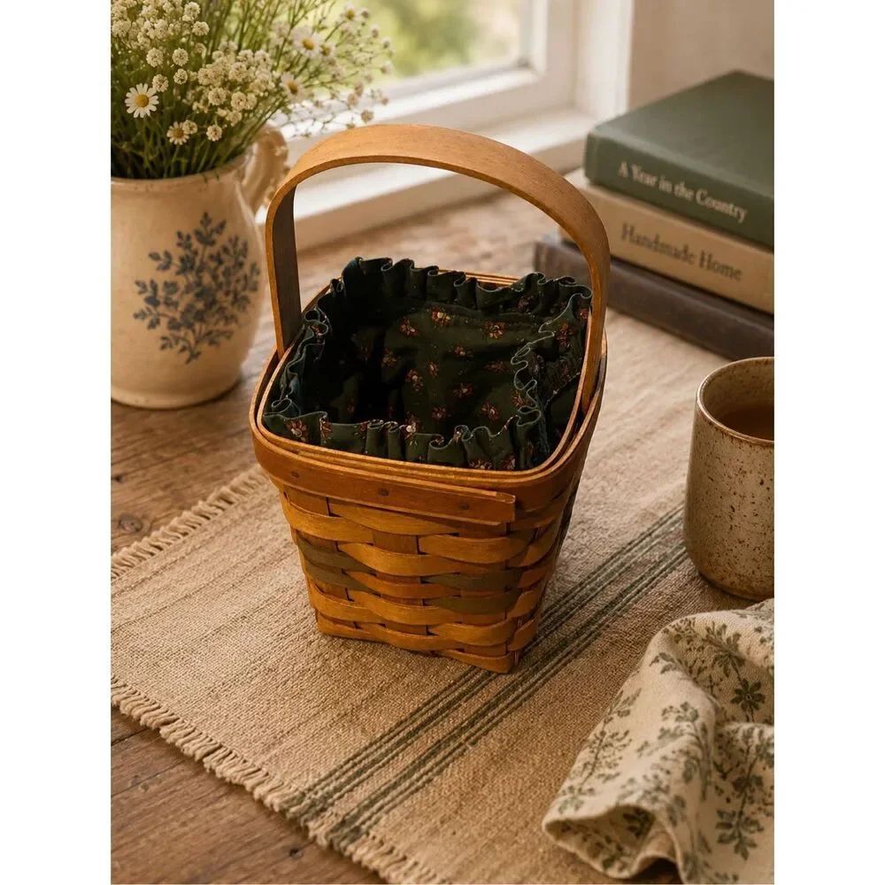 Longaberger 1992 Shades of Autumn Bittersweet Basket Combo